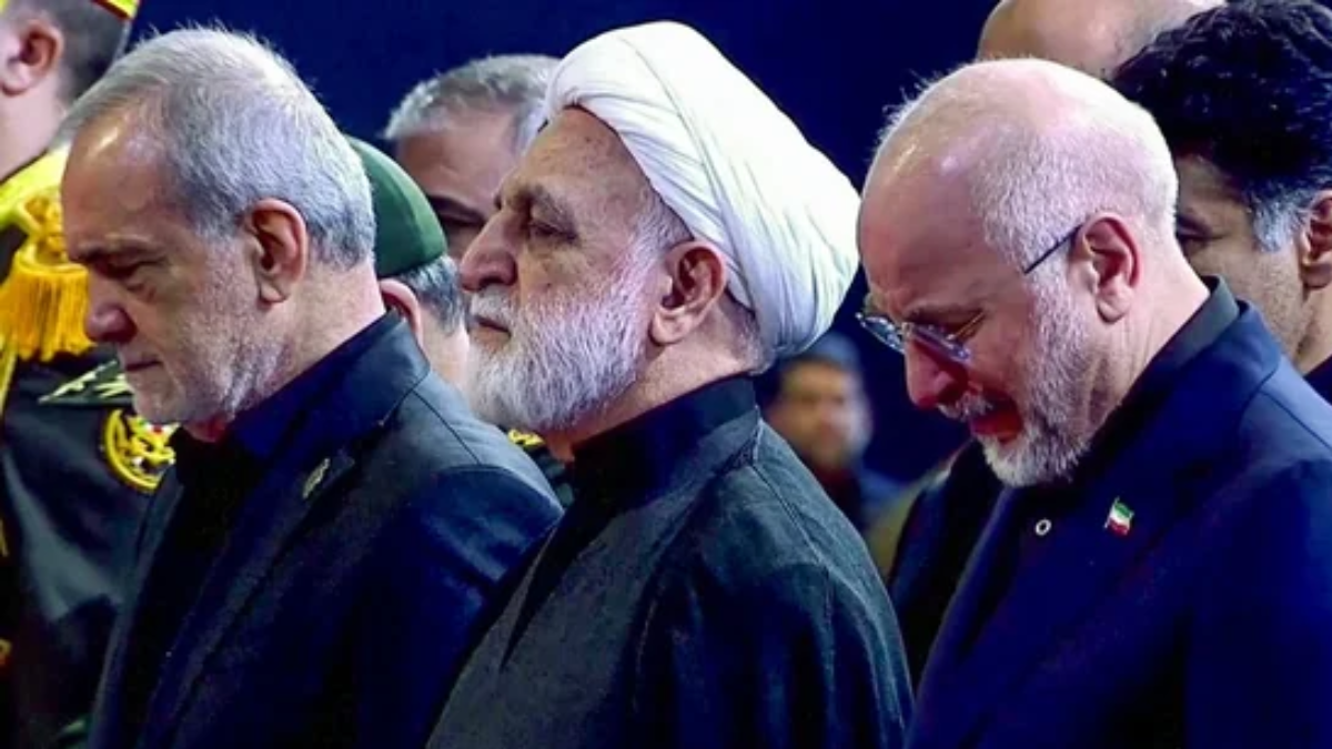 Khamenei Funeral LIVE: Hamas Officer Attends Ceremony as Iran Officials Bid Tearful Farewell to Slain Leader