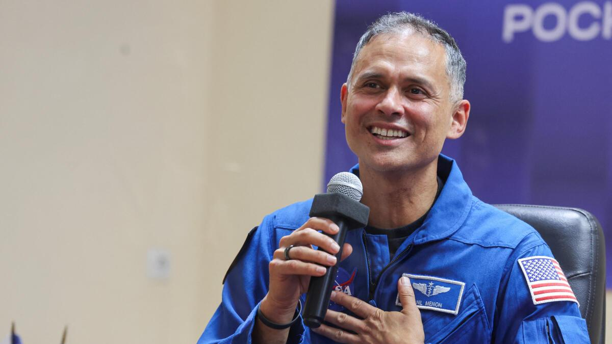 Indian-Origin Astronaut Anil Menon Embarks on First Mission to the International Space Station